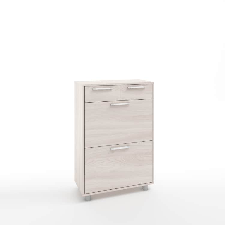 ТУМБА ПОД ОБУВЬ (АРТ. ТО-2) (700*330*1024ММ), ясень светлый, норма