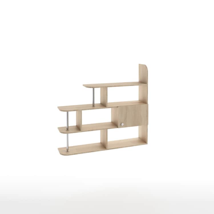 ПОЛКА №1 (1200*270*1100 ММ), дуб сонома, норма