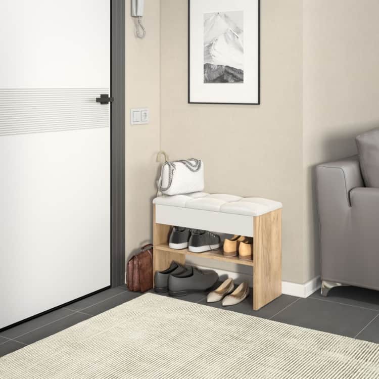 ЛЕССИ-М, Дуб крафт золотой/Белое/Б.милк, норма