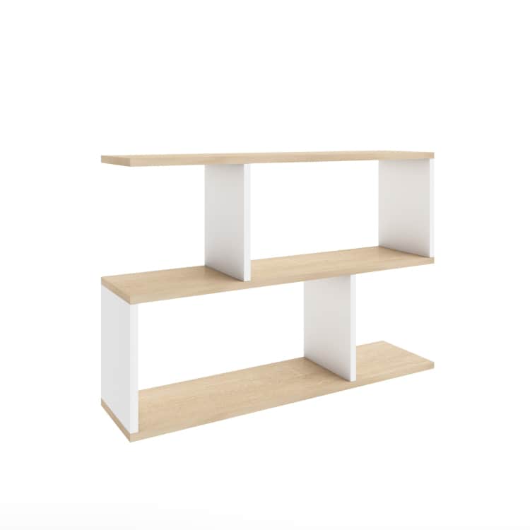 ПОЛКА НАВЕСНАЯ ТИП 14 (800*200*550 ММ), дуб сонома/белый шагрень, норма