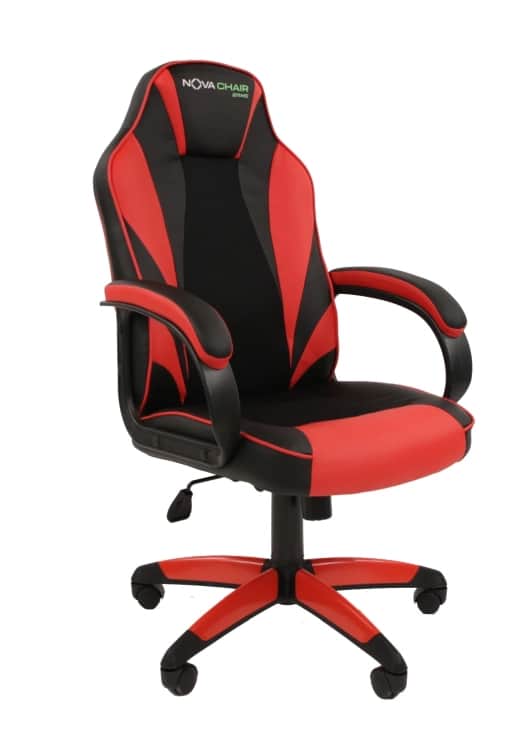 NOVA CHAIR GAME X1, черно-красный, норма