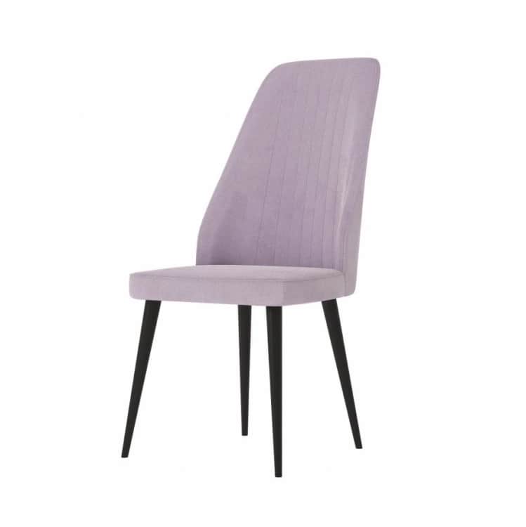 ДУБЛИН, металл черный муар (0009)/ткань пыльная роза (0211), норма