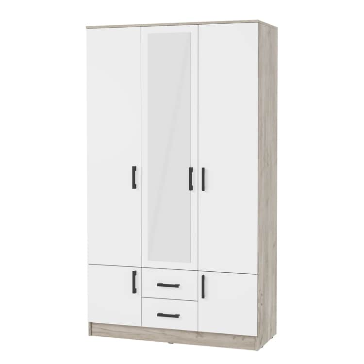 РОНДА, дуб крафт серый/белый, норма