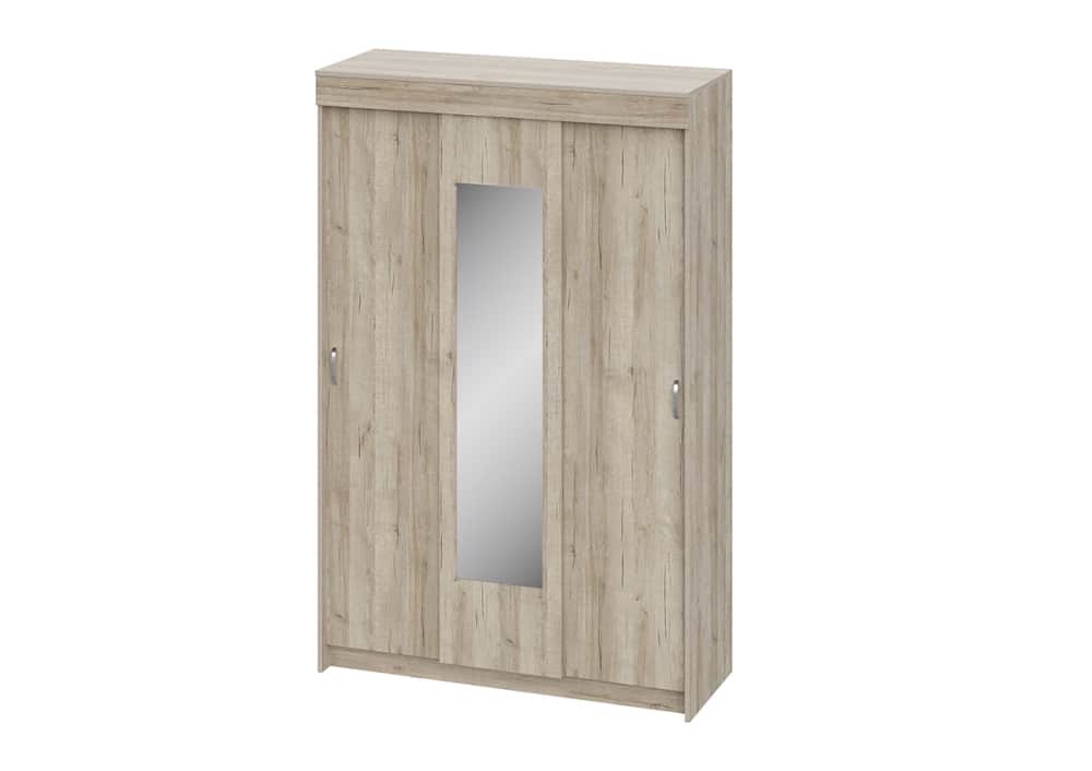 БАСЯ/БАССО, дуб крафт серый/дуб крафт серый, норма