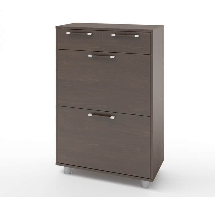 ТУМБА ПОД ОБУВЬ (АРТ. ТО-2) (700*330*1024ММ), венге темный, норма