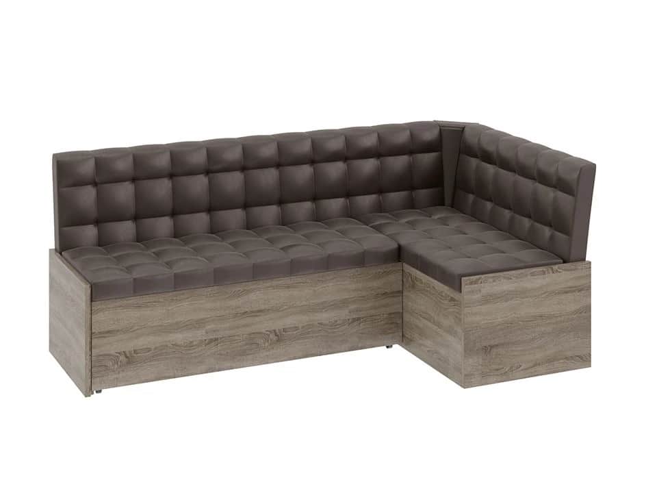 ФОРЕСТ, дуб сонома трюфель/кожзам коричневый, норма