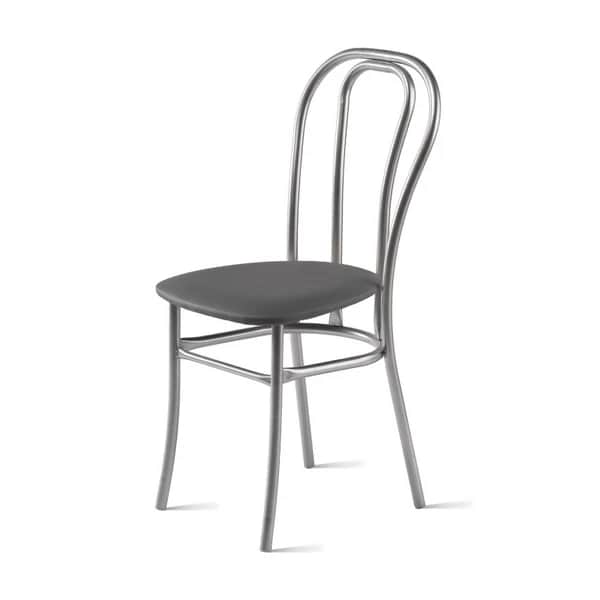 ВЕНСКИЙ, сиденье: ВИК MARVEL gray (серый) /каркас алюминий (светло-серый), норма