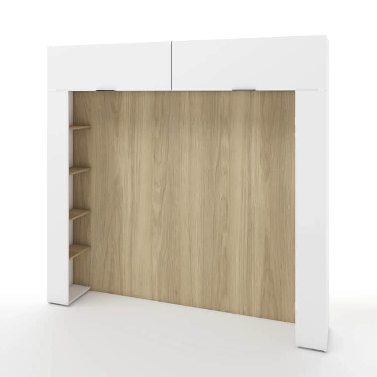 OSLO, белый шагрень/альберо, ручка СА-1, цвет - черный, норма