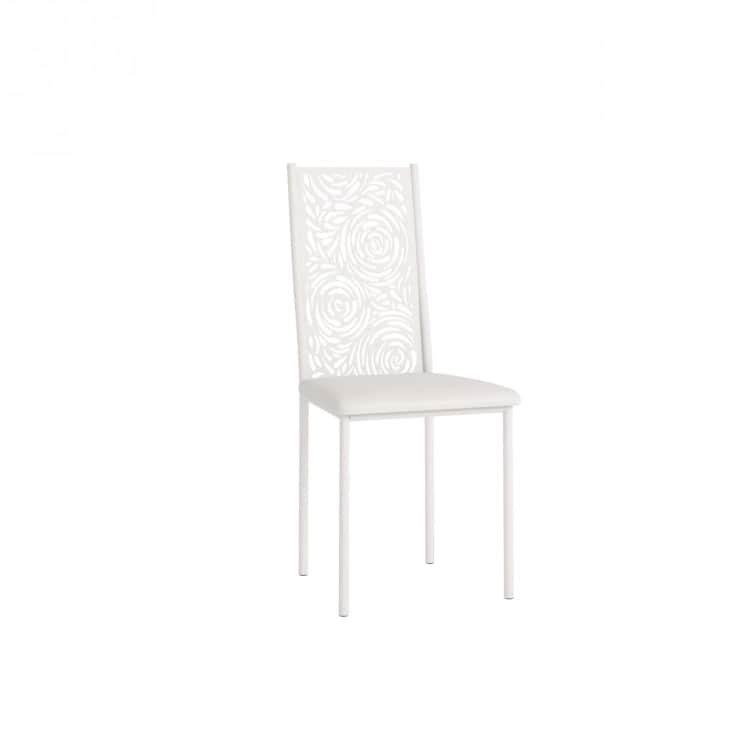 РОЗА, Белый Муар (0124)/ВИНИЛИСКОЖА Белый (0003), норма