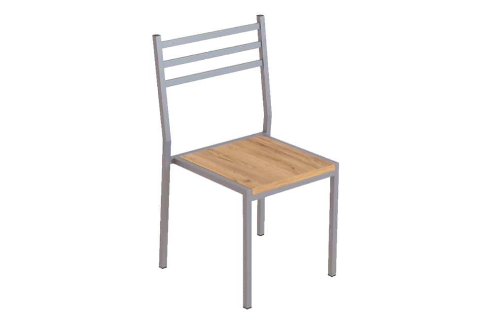 АЛИКАНТЕ, Алюминий хром/Дуб крафт золотой (000/53), норма