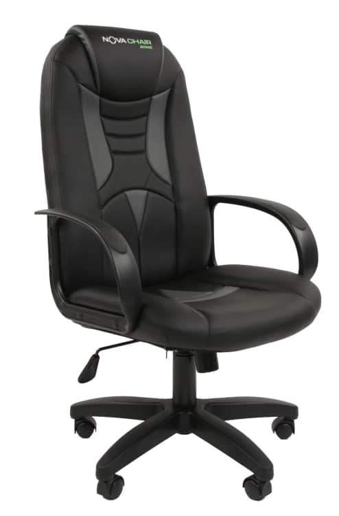 NOVA CHAIR GAME X3, черно-серый, норма