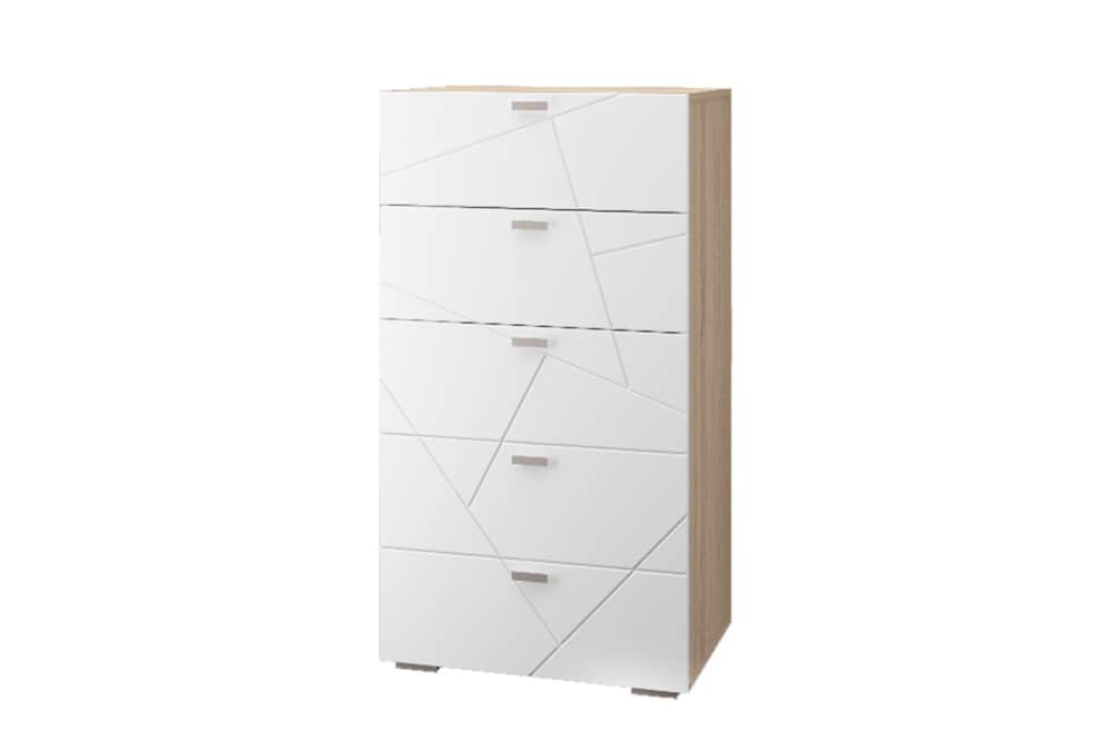 СКАЙЛАЙН, дуб сонома светлый/ белый шагрень, Распродажа