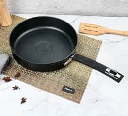 Сковороды и крышки Сковорода REINA 24x6 см, глубокая (алюминий) (арт.14261) - изображение 2