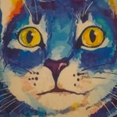 Подушки, наволочки декоративные ПОДУШКА ДЕКОРАТИВНАЯ ЗВЕЗДНЫЙ КОТ ВАН ГОГ, ТКАНЬ: ВЕЛЮРПОПЛИН, РАЗМЕР 40*40, МОЛНИЯ, ВНУТРЕННИЙ ЧЕХОЛ СОСТАВ: 1 СТОРОНА ПОЛИЭСТЕР 80%, ХЛОПОК 20%, 2 СТОРОНА ХЛОПОК 100%, АРТ.0255 - изображение 5