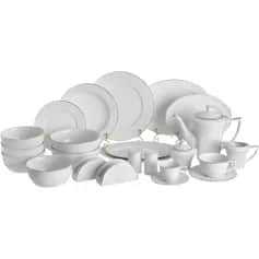 Столовые сервизы СЕРВИЗ СТОЛОВО-ЧАЙНЫЙ НА 12 ПЕРС. ДИАМАНД ГОЛД 101 ПР. (2КОР=1НАБ.) (АРТ. 359-323) - изображение 1