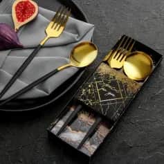 Столовые приборы Набор столовых приборов Специально для тебя 2 шт., 22,5х8 см 5418107 - изображение 1