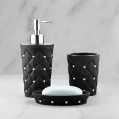 Наборы для ванной Набор для ванной №24 (черный) - изображение 1