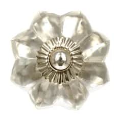 Ручка стеклянная для мебели Хрусталь, цвет прозрачный 2466 - изображение 3