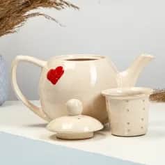 Заварники и френч-прессы Чайник Элегант 1,2 л 14х16,5 см, валентинка 10705512 - изображение 2