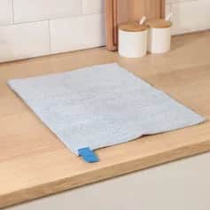 Коврики сервировочные САЛФЕТКА ДЛЯ СУШКИ ПОСУДЫ ДОЛЯНА ЛОФТ 30Х40 СМ, ЦВЕТ СЕРЫЙ, МИКРОФИБРА 9462766 - изображение 1