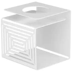 Подсвечник Подсвечник Лабиринт 7*7*7,5 см, бел. (арт. 898-175) - изображение 1