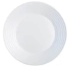 Тарелки, блюда ТАРЕЛКА HARENA WHITE 19СМ ДЕСЕРТНАЯ (L2786) - изображение 1