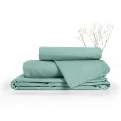 Наволочка Комплект наволочек 7070 Verossa Melange Emerald - изображение 1