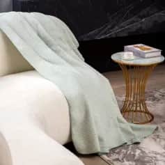 Пледы Плед Arya Хлопок 150X200 Queen Мятный - изображение 1