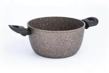 Кастрюли и котлы Кастрюля 4л. TVS ART GRANIT INDUCTION 24см (арт. ATI-5124) - изображение 1