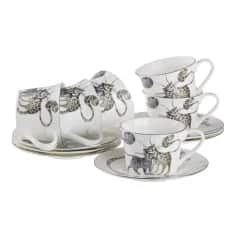 Чайныекофейные наборы НАБОР ЧАЙНЫЙ КОТИКИ НА 6 ПЕРСОН 12 ПР. 200МЛ. (АРТ. 264-296) - изображение 1