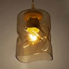 Светильник Плафон E27 золотистый 7023287 - изображение 3