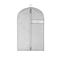 Чехол для одежды Чехол для одежды Орнамент, Д1000 Ш600, серый - изображение 1