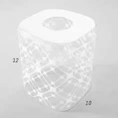 Светильник Плафон E27 бело-прозрачный 7023298 - изображение 1