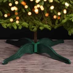 Ёлки Подставка для ёлки d 680 мм, пластик, темно-зелен. 5308159 - изображение 1