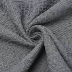 Пледы Плед Этель Mosaic 130*180см , цв.темно-серый,80%хлопок, 20% пэ 10285432 - изображение 2