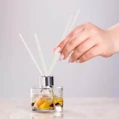 Ароматизаторы Набор фибровых палочек для ароматического диффузора, 25х0,3 см, 10 штук, белый 7304802 - изображение 2