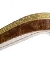 Карнизы для штор Карниз Классика в сборе, 2-х рядный, Мрамор Греция, 3,0м (Р) - изображение 1