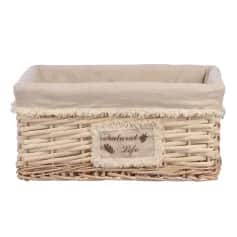 Корзины Корзина стеллажная Natural Life, Д340 Ш250 В150, натуральный - изображение 1