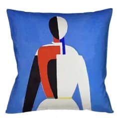 Подушки, наволочки декоративные Подушка декоративная Человек Пикассо, 40*40, велюр, арт.15029 - изображение 1