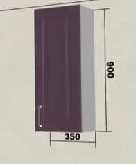 Шкаф кухонный ГАРДА (ПУРПУР) - изображение 1