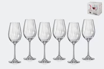 Бокалы и фужеры Набор бокалов для вина Виола 6 шт.*350 мл, opt (арт. 4072922350) - изображение 2