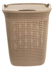 Корзины КОРЗИНА ДЛЯ БЕЛЬЯ PAOLA 55 Л. ЦВ. В АССОРТИМЕНТЕ (6) (АРТ.ЭЛФ426) - изображение 1