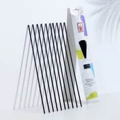 Ароматизаторы Набор фибровых палочек для ароматического диффузора, 25х0,3 см, 10 штук, черный 7304803 - изображение 1