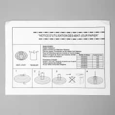 Светильник Абажур Регалит Е27 40Вт белый 60х60х60см 9438963 - изображение 2