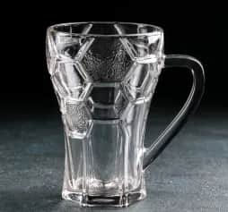 Пивные бокалы Кружка для пива Футбольный мяч 400 мл 4460805 - изображение 1