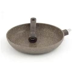 Сковороды и крышки Сковорода TVS ART GRANIT INDUCTION 26см, съемная ручка (арт. ATI-1026) - изображение 2