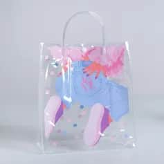 Подарочные пакеты Пакет пластиковый LOVE, 23 х 27 х 11,5 см - изображение 1