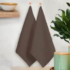 Полотенца, салфетки кухонные НАБОР ПОЛОТЕНЕЦ (МОККО), С ПЕТЛЕЙ КИПЕРНАЯ ЛЕНТА, 2 ШТ. 45*60, ФЛАЕР.АРТ.01045 - изображение 1