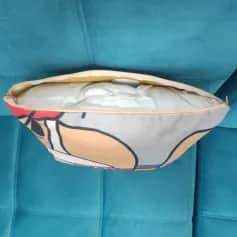 Подушки, наволочки декоративные ПОДУШКА ДЕКОРАТИВНАЯ БОКАЛ ПИКАССО, ТКАНЬ: ВЕЛЮРПОПЛИН, РАЗМЕР 40*40, МОЛНИЯ, ВНУТРЕННИЙ ЧЕХОЛ СОСТАВ: 1 СТОРОНА ПОЛИЭСТЕР 80%, ХЛОПОК 20%, 2 СТОРОНА ХЛОПОК 100%, АРТ.6084 - изображение 2