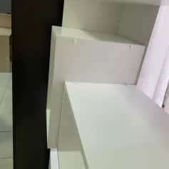 Стеллаж КВАДРО-4 (БЕЛЫЙ ШАГРЕНЬ) - изображение 5